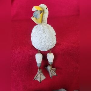 Vintage Segal Bird Sits on a Shelf unfortunately broken beak & fish